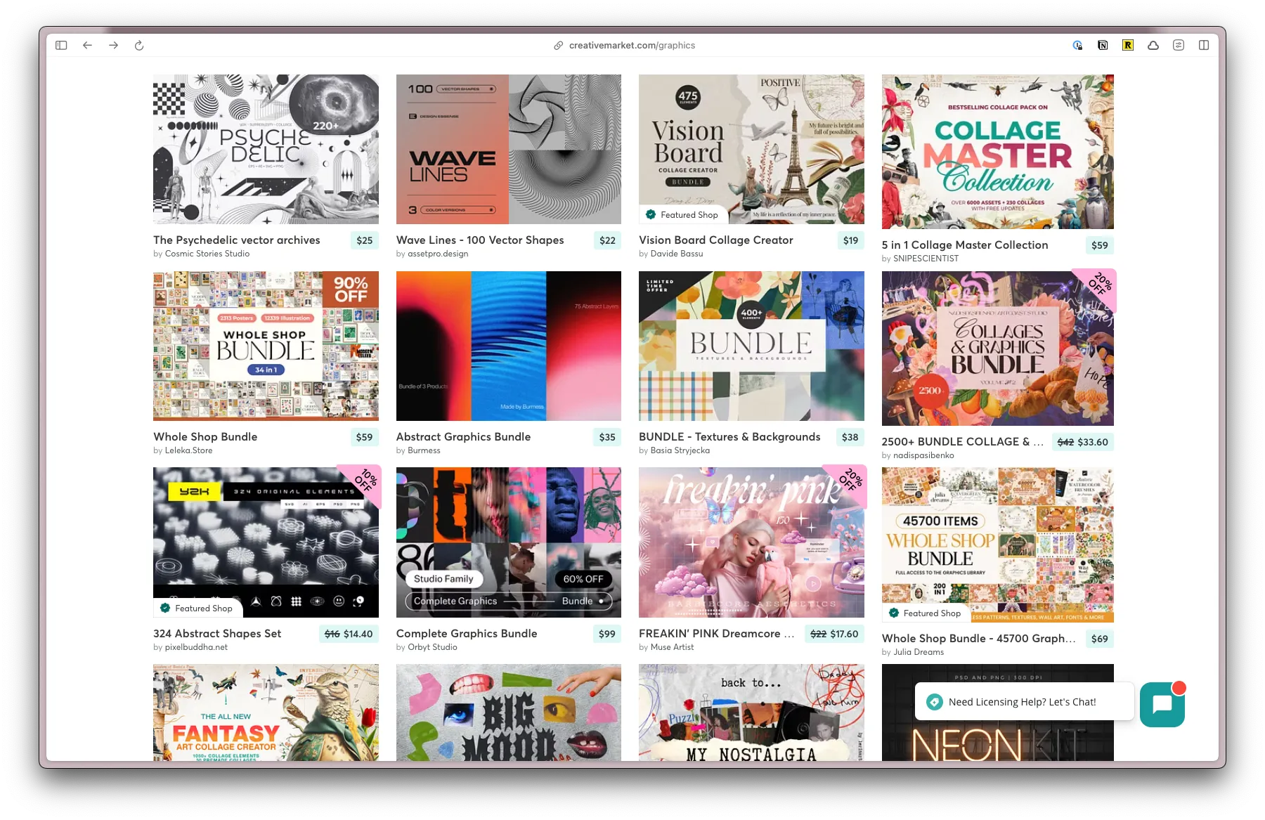 Popular in Creative Market