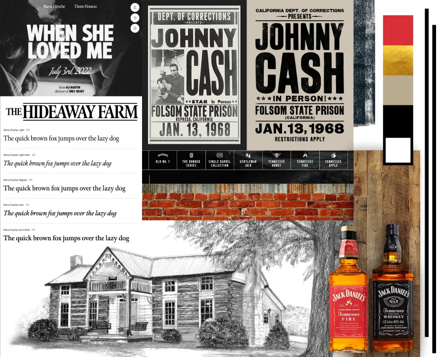 Hideaway Farm Moodboard